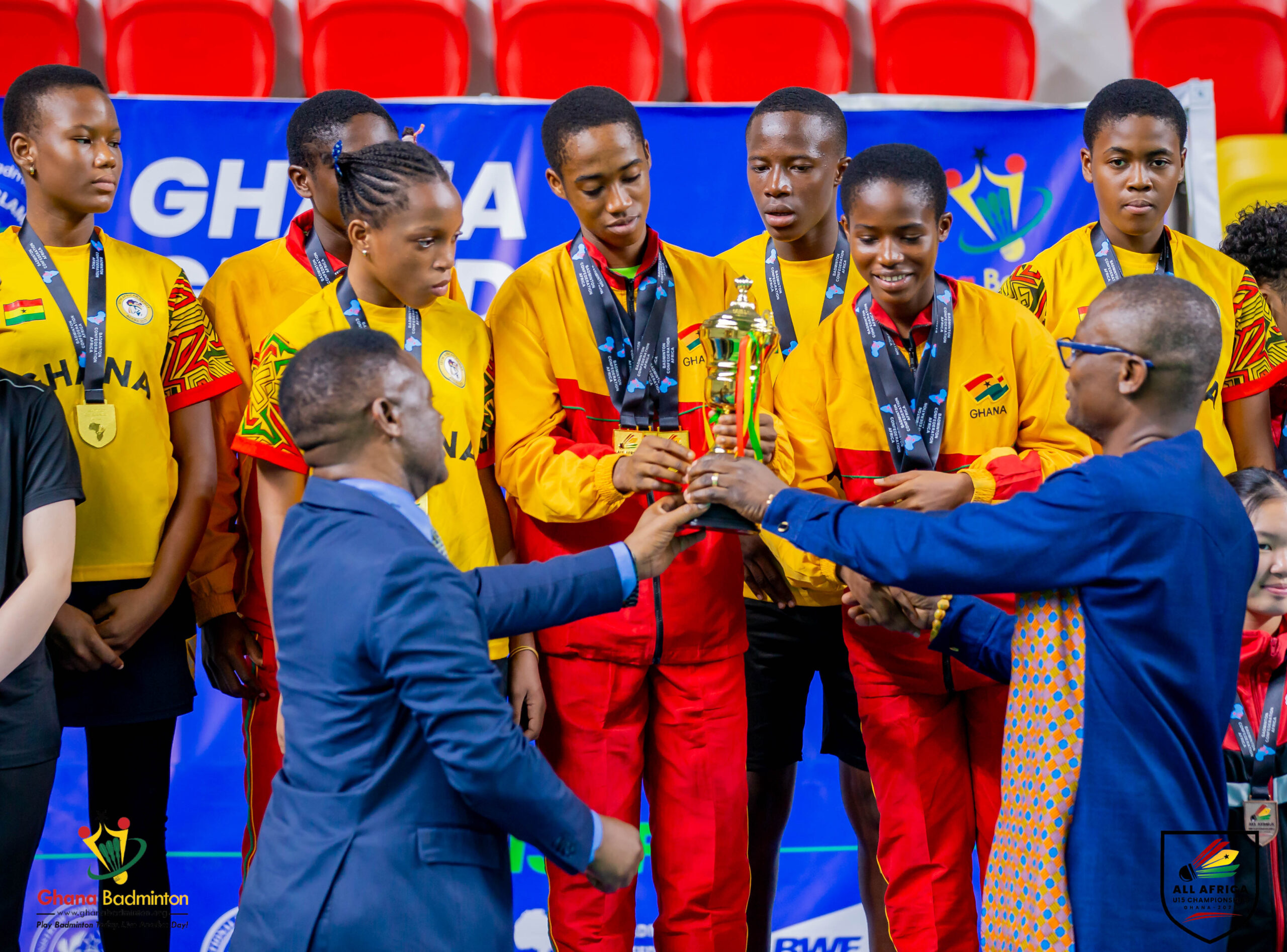Ghana Shines at World U-19 Badminton Championships with Two Golds, Two Silver, and Six Bronze Medals