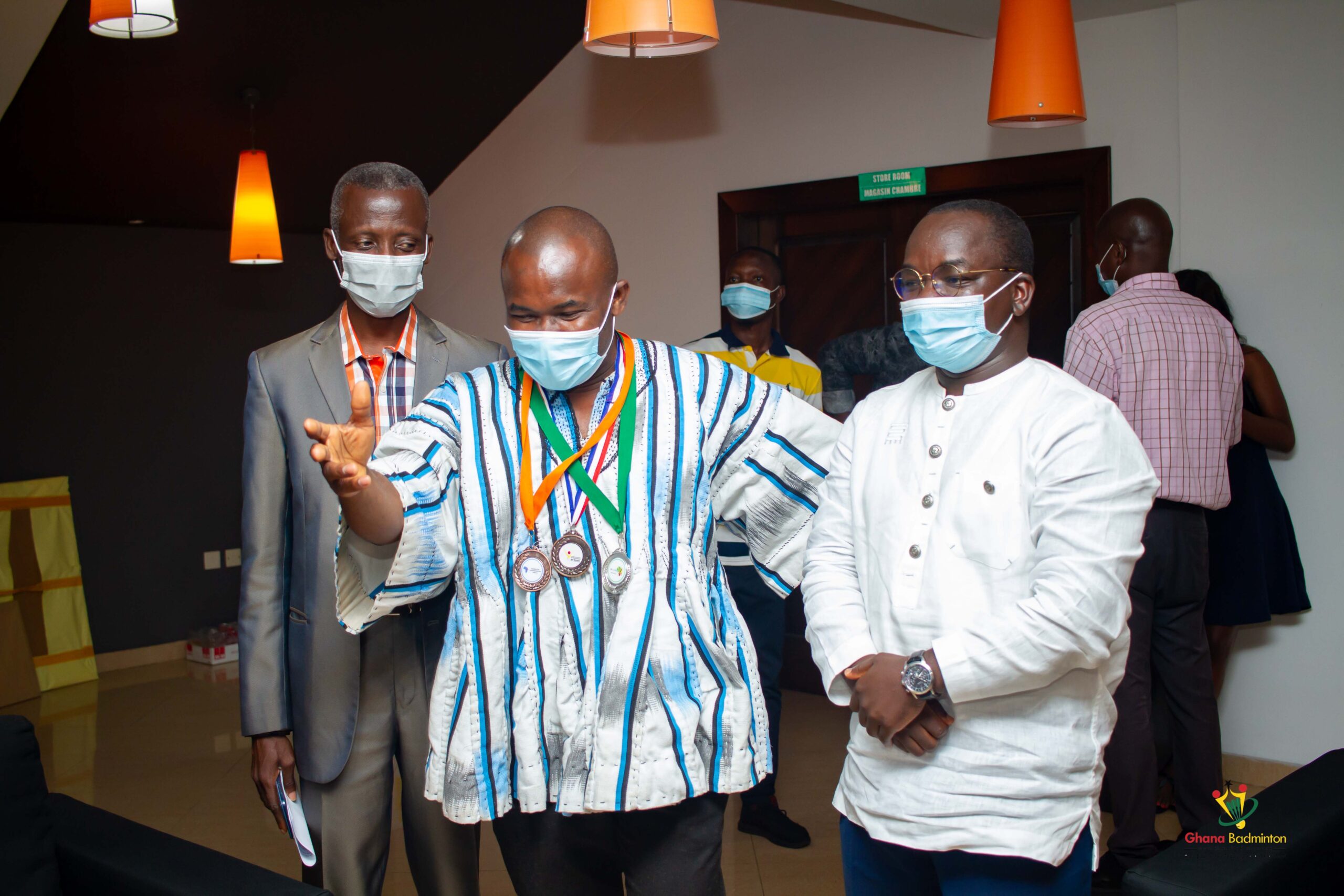 Speech by Ghana Badminton President at Medal Presentation Ceremony of 19 Medal Winners to Government of Ghana