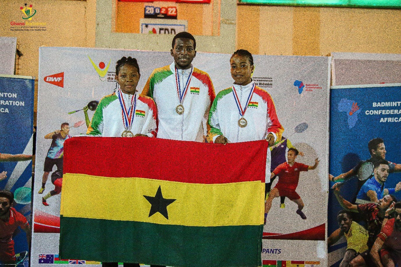 Badminton Benin International: Ghana’s Senior’s Team Wins Two Bronze Medals