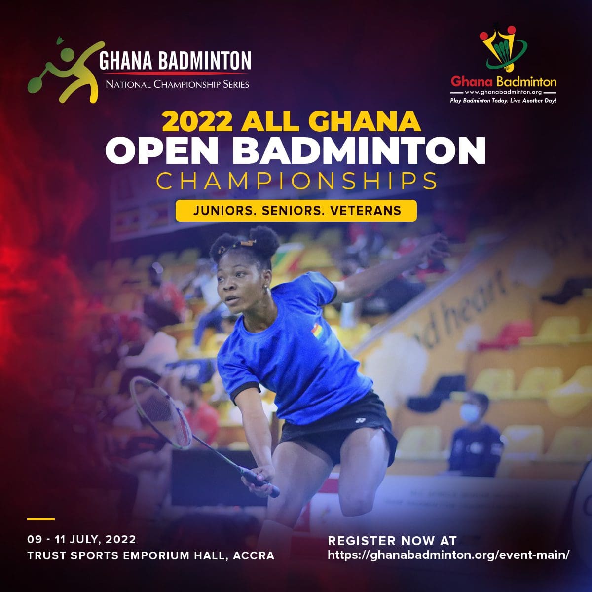 2022 All Ghana Open National Championships Registration Open