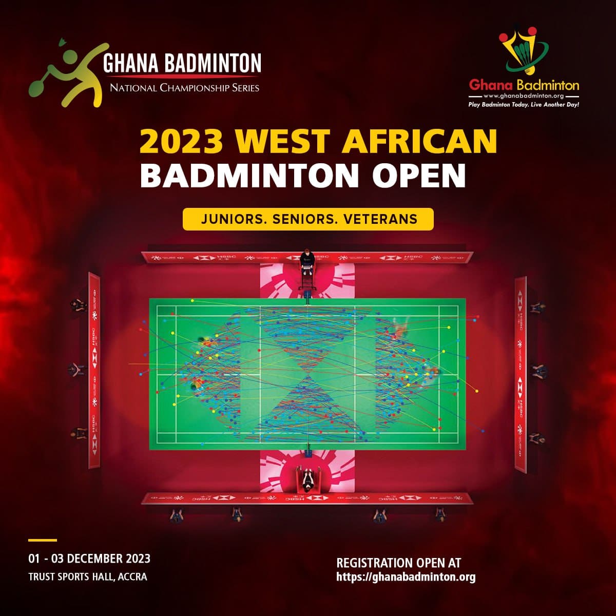 Entries Open For 2023 West African Badminton Open-an invited play for all ages